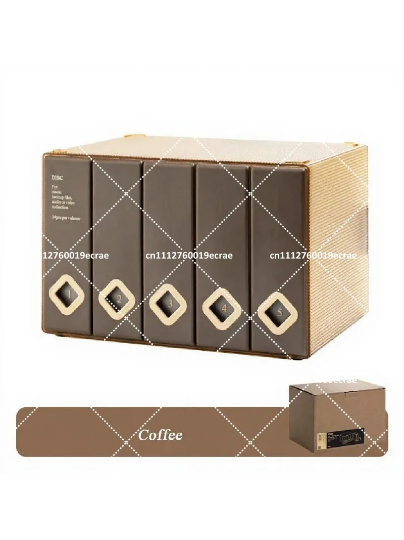 120 Pcs Disc Storage Bag, Non-Woven Fabric Inside Square Large Capacity Dustproof CD Organizer for Sorting and Storage