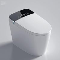 Smart Bathroom Intelligent Toilet Seat Automatic Household One Intelligent Sitting Stool Remote Control No Water Pressure Limit