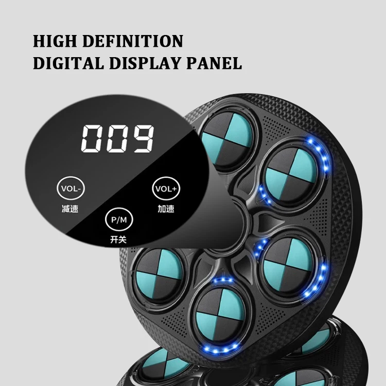 Picture 7: Smart Wall-Mounted Boxing Punching Target Music Boxing Machine boxing equipment