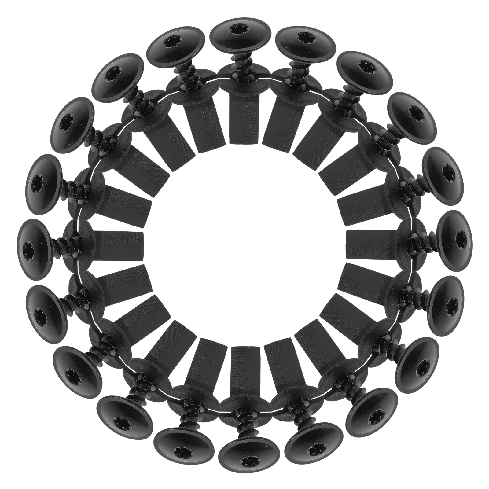 

20 Sets Panel Screws Body Retainer Iron Door Fastener Auto Body Screws Bumper Automotive Push Pins