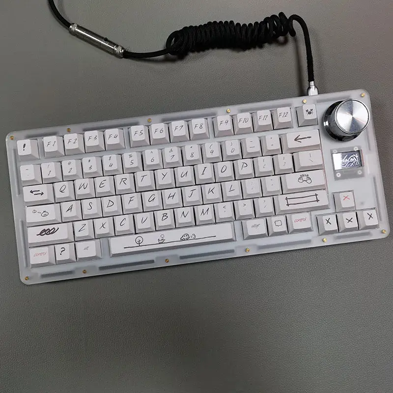Graffiti Keycaps Daydream Theme cherry Highly keys cap Sublimated PBT Keycaps for Mechanical Keyboards 61/68/84/87/98/Razer Cap