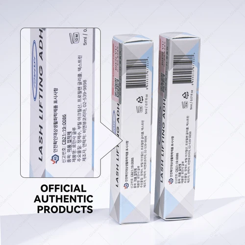 Imagen 2 del producto Lomansa Original de Corea, adhesivo para levantamiento de pestañas, pegamento para rizar pestañas, varilla permanente, fijación fuerte para pestañas y cejas, maquillaje rizado