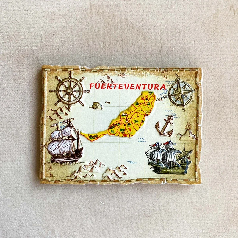 Menorca España 3D Imán Para Nevera Regalo De Recuerdo, Resina Hecho A