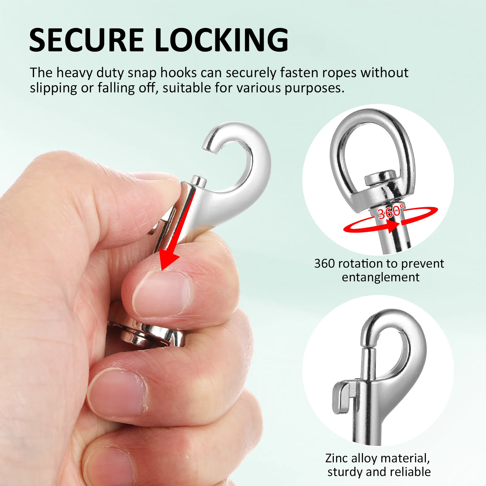 24 Stuks Hond Knop Lock Lanyard Snap Sluiting Huisdier Aangelijnd Haken Enkele Duiken Automatische Gesp Draaibare Zinklegering Clip Band klemmen