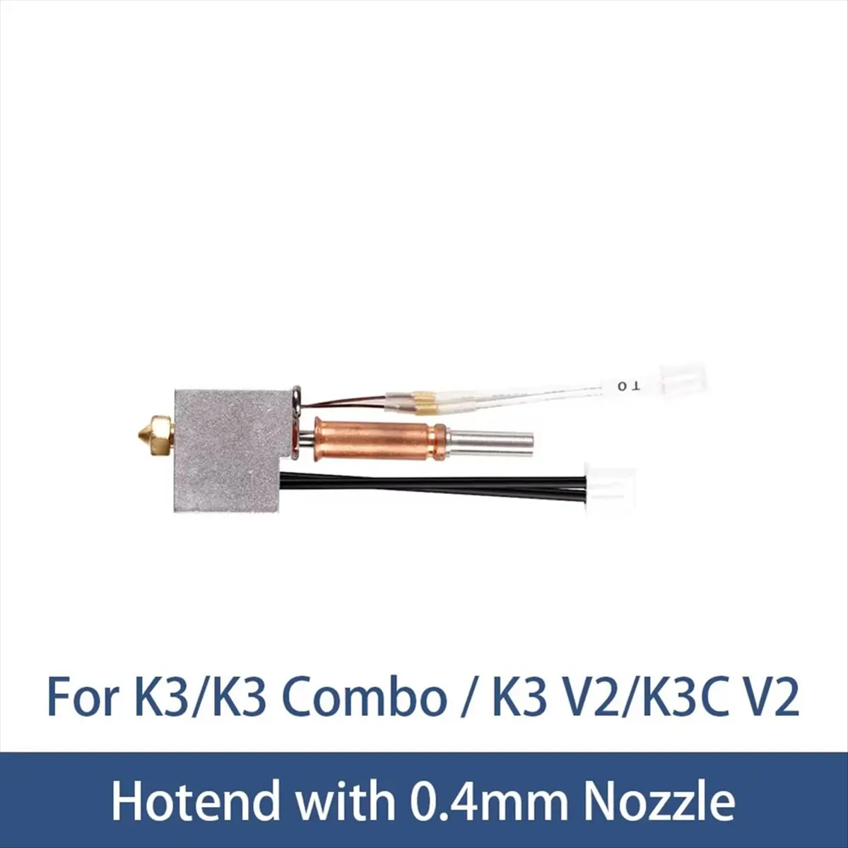 ABIU Quick Release Hotend with 0.4mm Nozzle for Kobra 3 Kobra 3 Combo Kobra 3 V2 Kobra 3 V2 Combo