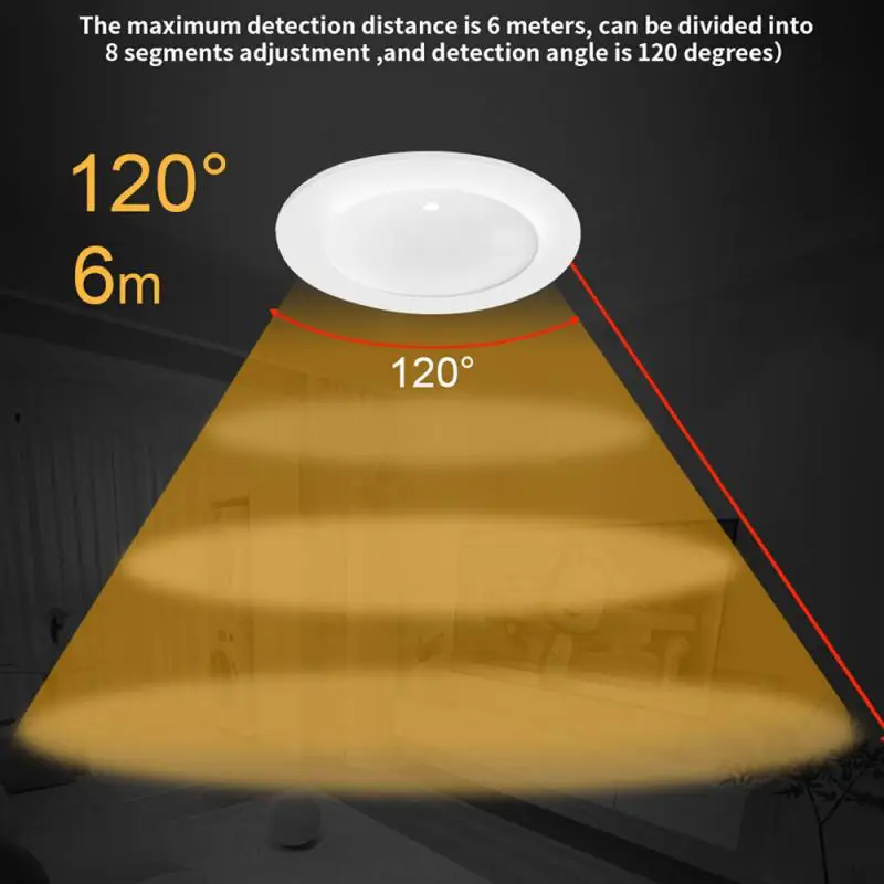 Imagem -04 - Sensor de Movimento Tuya para Teto Incorporado Sensor de Presença Humana Onda Milimétrica Automação Residencial Wifi Zigbee 24g