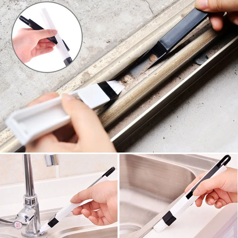 Multipurpose Cleaning Brush Window Door Keyboard Cleaning dust Brush Cleaner Dustpan 2 In 1 Tool Home Mini Dust Removal Broom P1