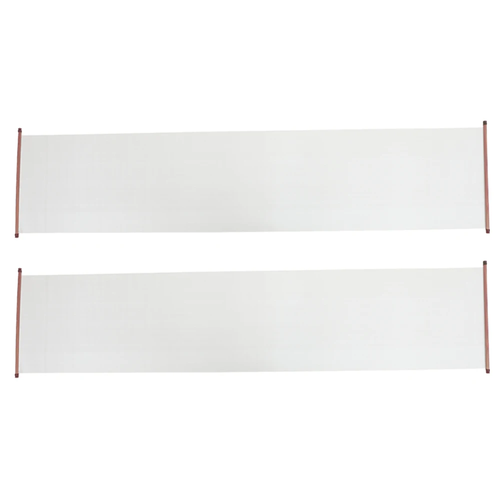 

2pcs Reusable Calligraphy Water Writing Cloth Imitation Xuan Paper Practice Sheet Rollup Design Durable For Beginners Students
