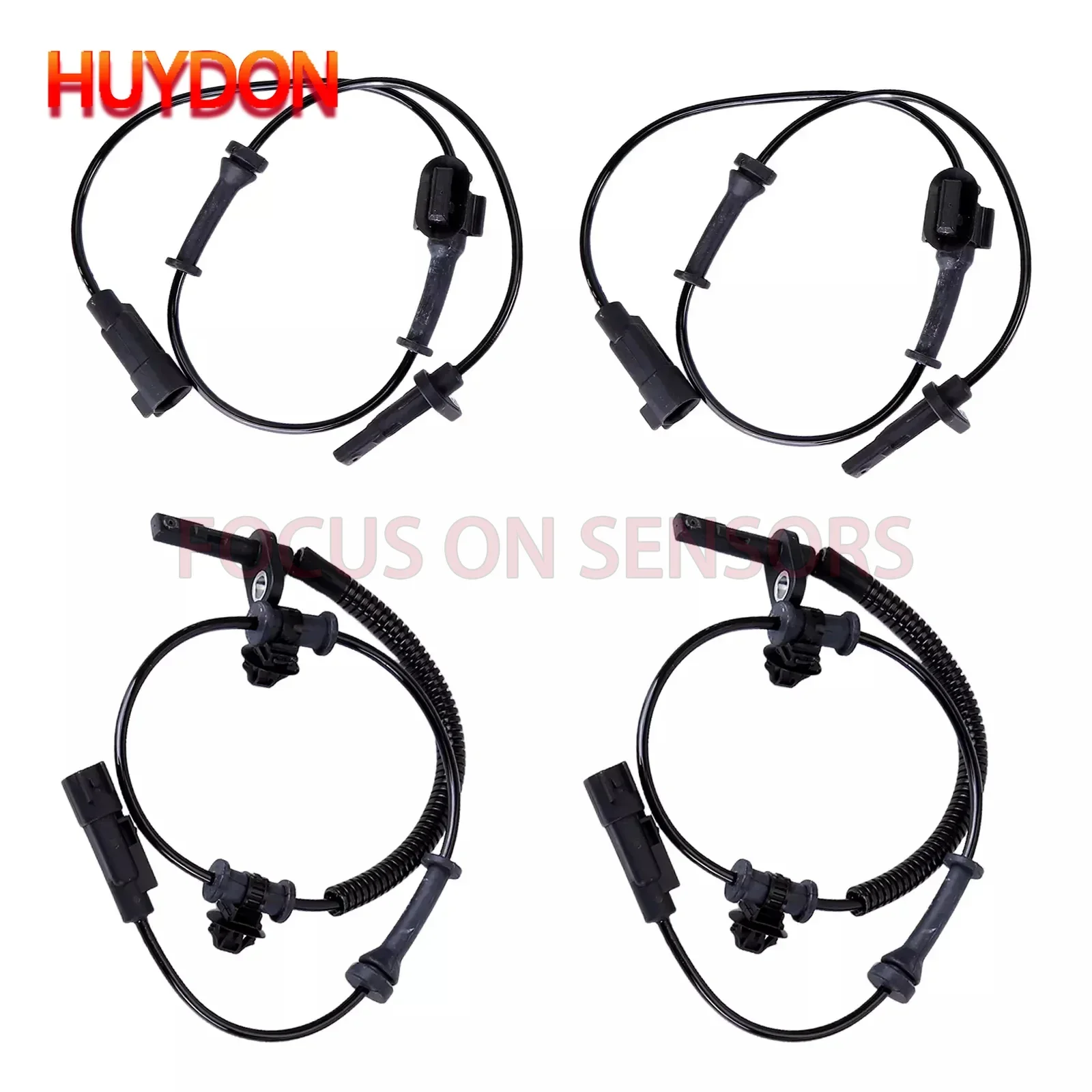 4Pcs New 92199861 92199862 For Chevrolet Camaro 2010-2015 RWD ABS Wheel Speed Sensor Front/Rear Left/ Right Auto Accessories