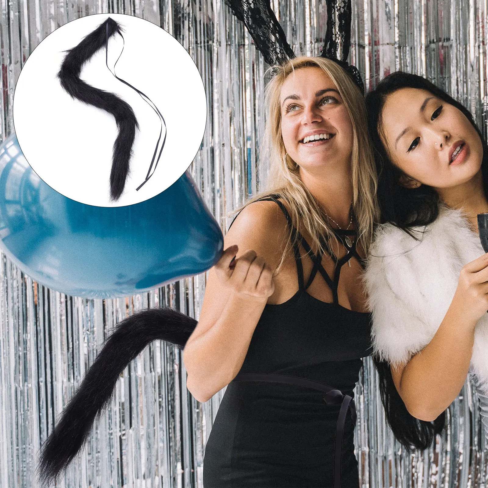 

Аксессуар для костюма, легкий прочный декор для косплея на Хэллоуин, костюм для вечеринки, подвеска с хвостом, реквизит для Хэллоуина, декор для хвоста для вечеринки