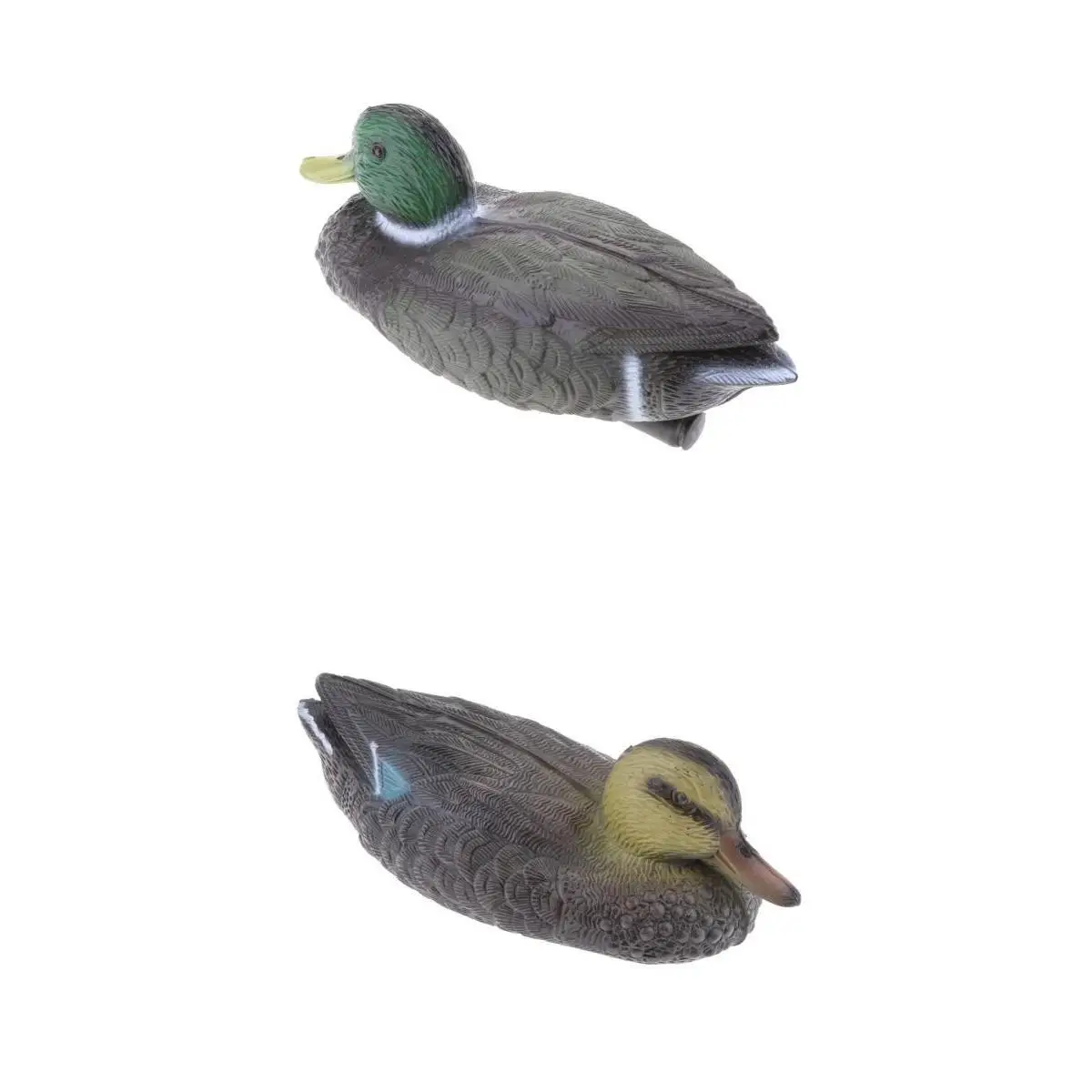 Lifelike Garden Yard Scarer Mandarin Duck Decoy Real Bird Special Plastic Ornament for Outdoor Water Pond