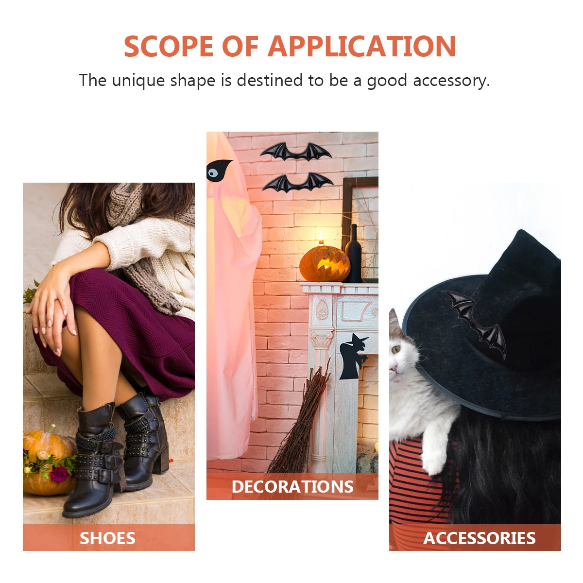 

5pcs Bat Wings Ornament Creative Diy Accessories For Shoes Clothes Hair Decor Wing Crafts Decoration Household Storage