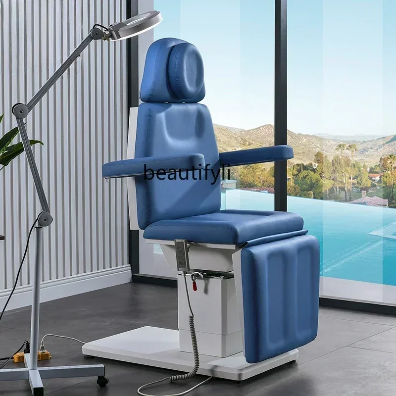 A17 Rotatable Electric Beauty Bed Micro-Finishing Surgery Chair Plastic Injection Bed Massage Pedicure Beauty Salon