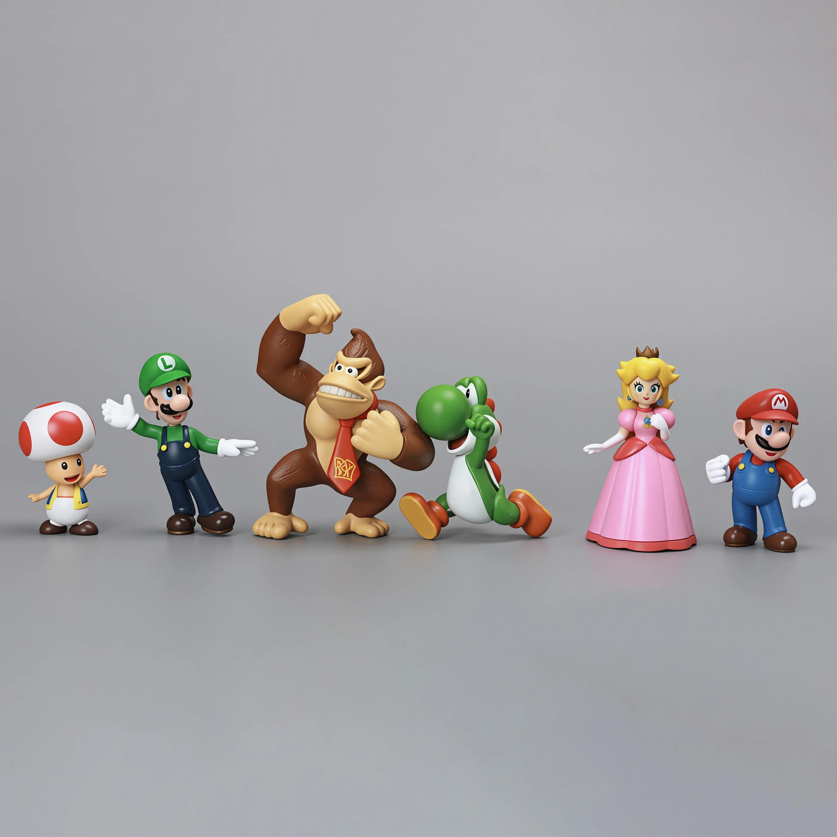 Super Mario Bros Anime Actionfiguren Puppenmodell Sammlerstücke Spielzeug für Kinder