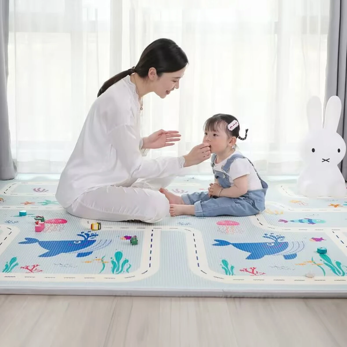 

Cartoon New Pattern Baby Play Mat Cute Deer Puzzle Children's Mat Baby Climbing Pad Kids Rugs Baby Games Mat Toys for Children