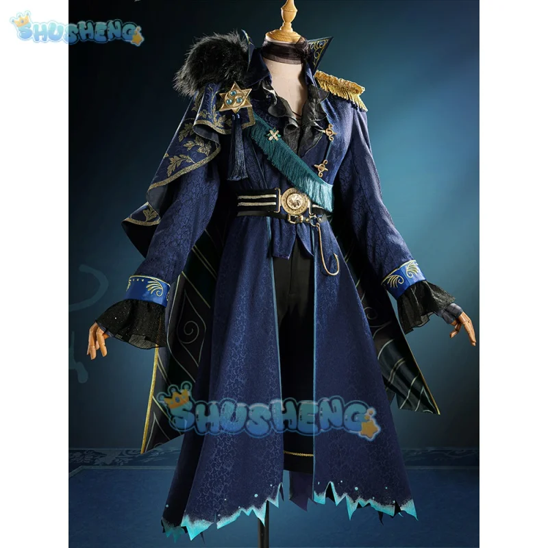 Prison Warden Hermit Alva Lorenz Cosplay Costume Game Identity V Cos Clothing Party Comic-with Casual Uniform Suit Full Set