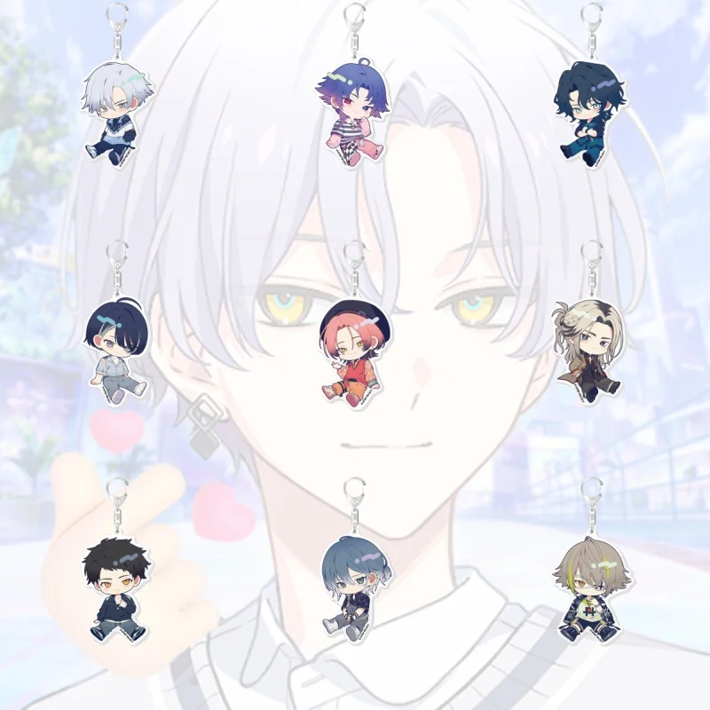 Regalos periféricos del juego 18Trip, llavero de figura acrílica de 6 cm de Oguro Kafka, Nishizono Renga, Murakumo Soe, Kanae, regalos para festivales