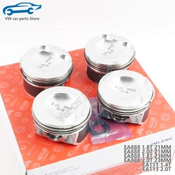 06L107065BD EA888 Modified Engine Piston & Piston Ring Kit For Audi A4 A5 A6 VW Golf Tiguan Passat Jetta Passat CC 06H107065DL