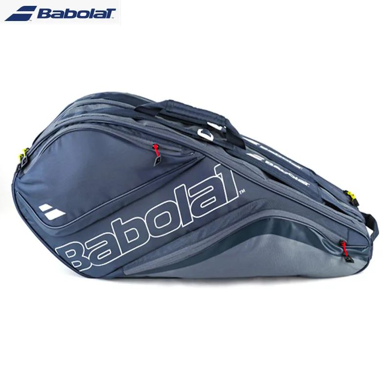 

Large Capacity Babolat Evo Court L Grey Tennis Bag 6-pack Portable Badminton Squash Padel Beach Tennis Backpack Adults Tenis Bag