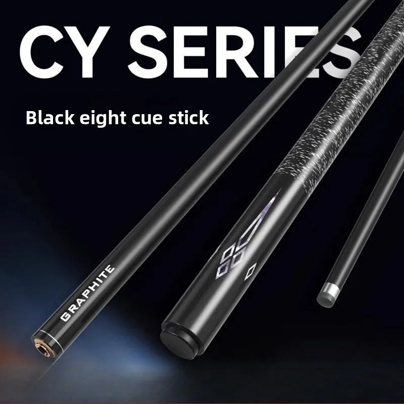 

Snooker Billiard Cues Carbon Fiber Pool Cue Small Tip Black Technology Billiard Stick for Chinese 8 Ball and 9 Ball Accessories