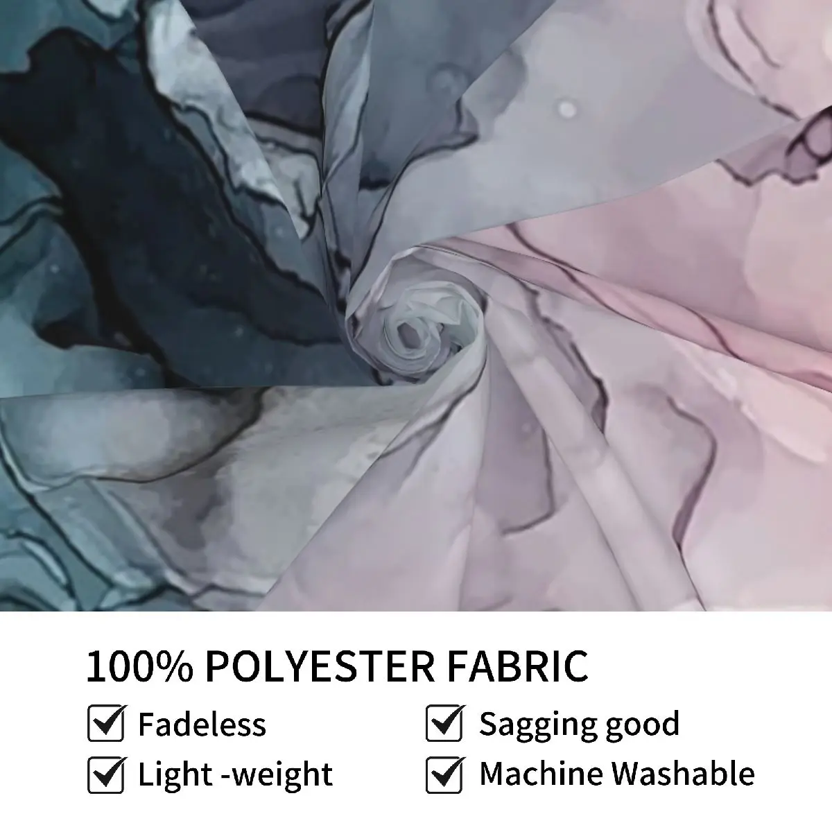 لوحة تجريدية متدفقة باللون الرمادي من أحمر الخدود وباين، نسيج هيبي للتعليق على الحائط، ديكور منزلي جمالي، مفروشات لغرفة المعيشة #4