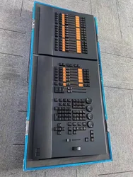 Consola de ala de comando MA2, controlador de luces de escenario, dmx512, consola de iluminación de dj con estuche de vuelo para DJ, Disco, cabezal móvil, lavado de haz