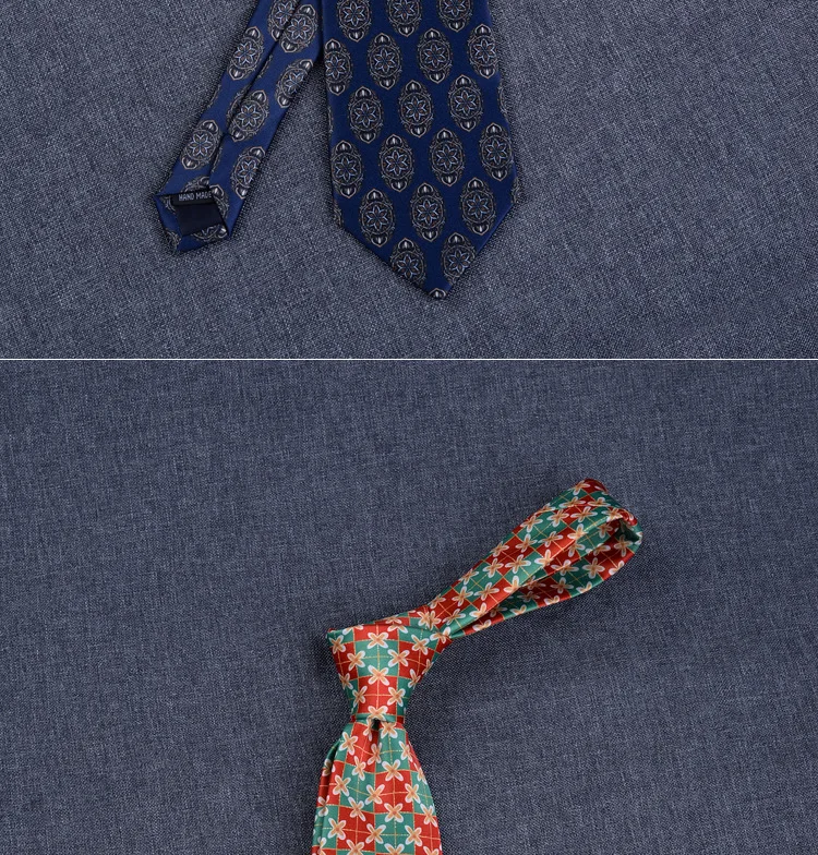 Neue 8cm Herren Krawatte Druck muster klassische Krawatten für Mann Bräutigam Groom sman Imitation Seide Blumen Krawatten Hochzeit Accessoires – Detail 36
