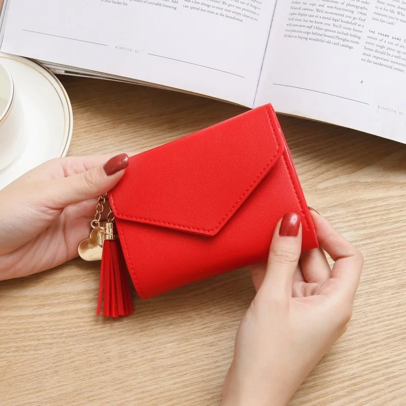 MUIIKOLA Portefeuilles Femme,Porte Monnaie Femme Cuir Porte Monnaie Porte-chéquiers Porte-Cartes pour 6 Cartes