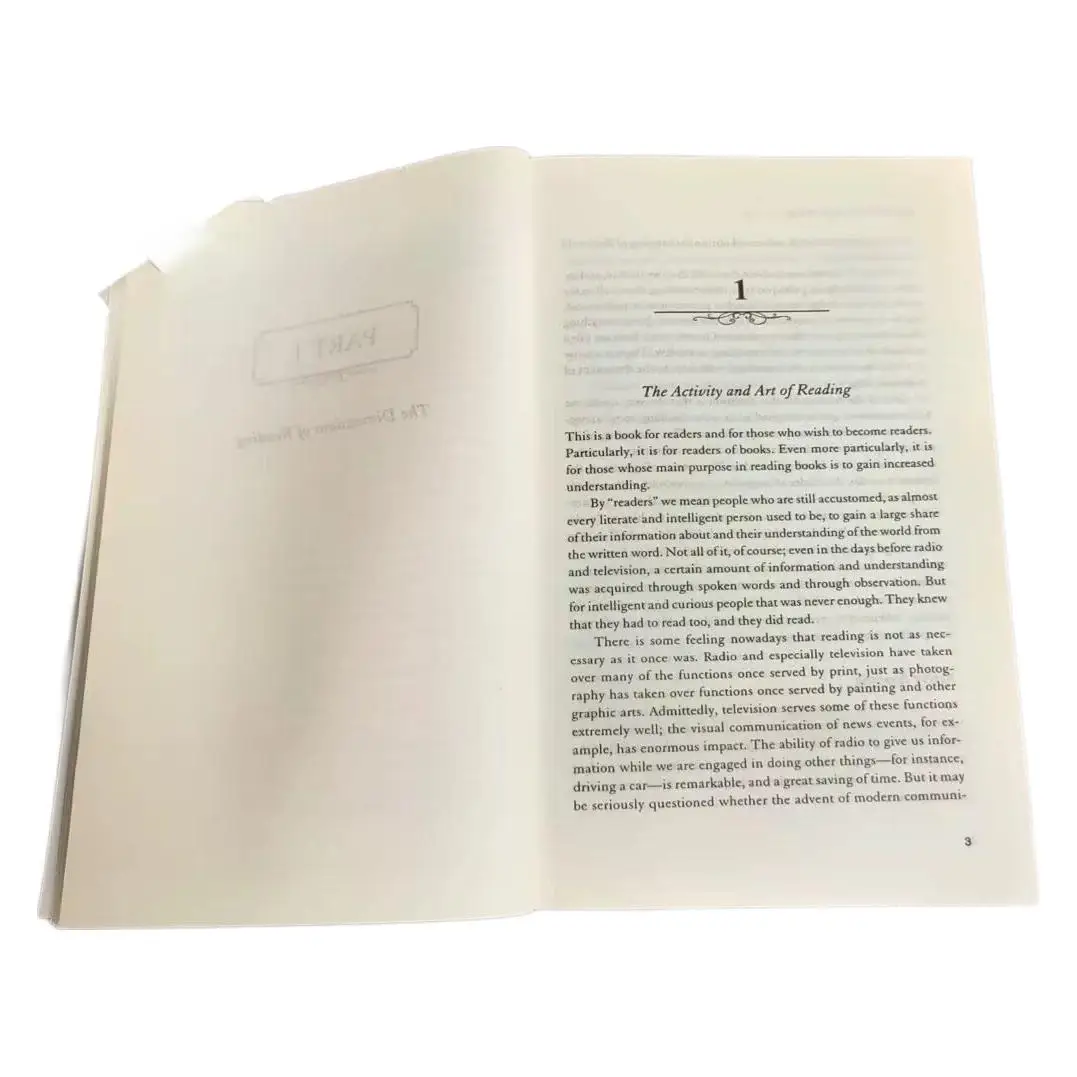 How To Read A Book, English Version, Classic Guide