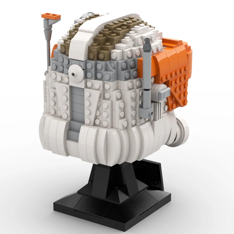 706pcs MOC Commander Cody Helmet Collection Star Battle Model Building Blocks Living Room Decor, Home Decor For Son Holiday Gift