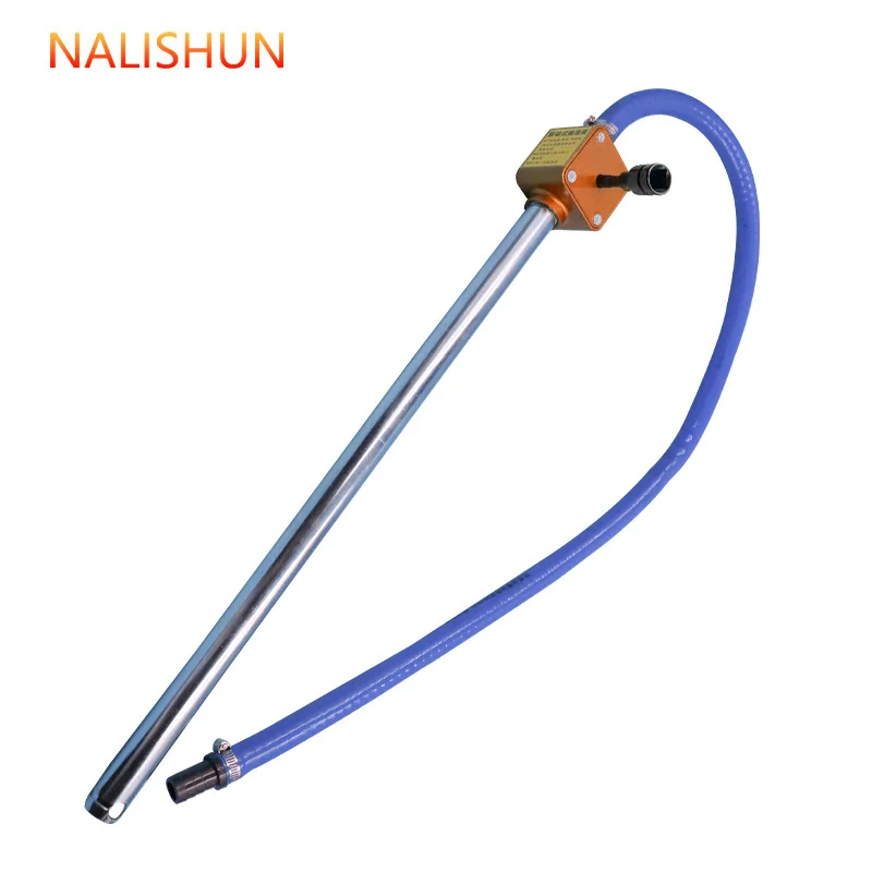 Pompa Minyak Terhubung Kepala Besar 1/2, Cocok untuk Pompa Transfer Bahan Bakar Minyak Kental, Multifungsi, Portabel, Mudah Digunakan