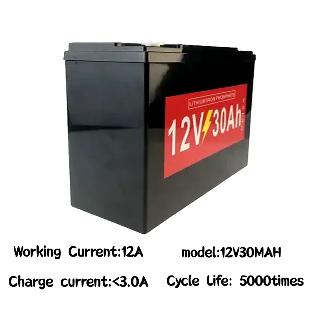 12V 30Ah Lifepo4 Rechargeable Battery Pack for Children\'s Toy Car, Solar Street Lights Andother Small Equipment Power Supply