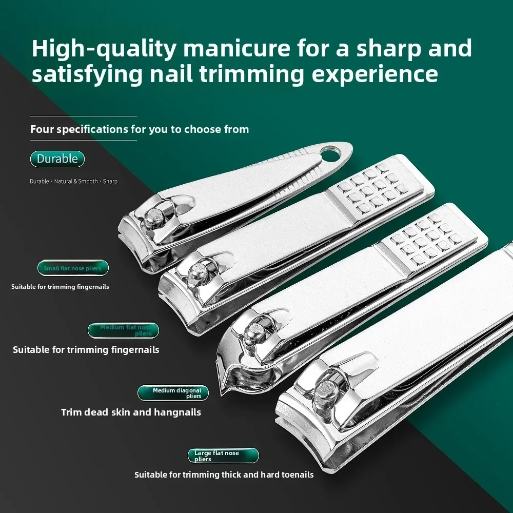 8/19/21Pcs Manicure Pedicure Set Stainless Steel Nail Clipper Cutter Kit Professional Nail File Scissors Ear Pick with Case