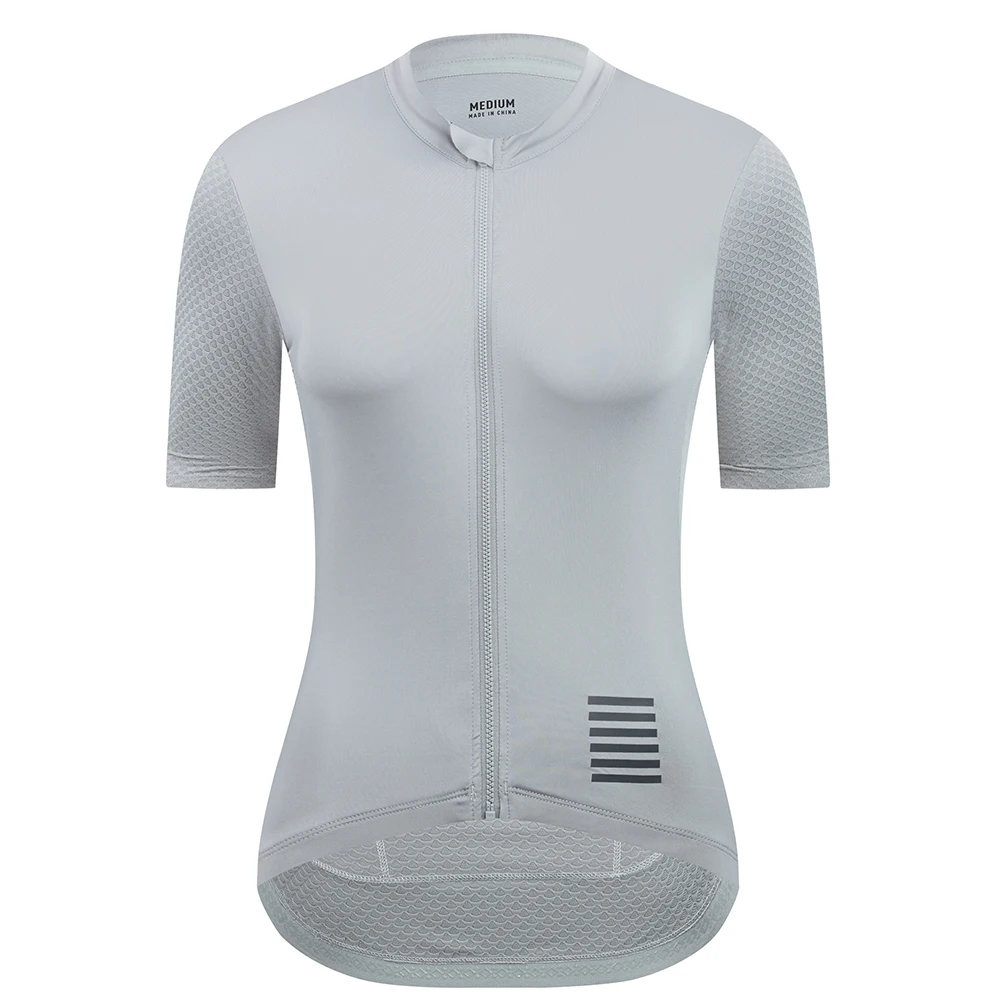YKYWBIKE Damesfietsshirt Zomerfietsshirt met korte mouwen Lichtgewicht ademend Damesracefietsshirt SPF 50+ Kleding