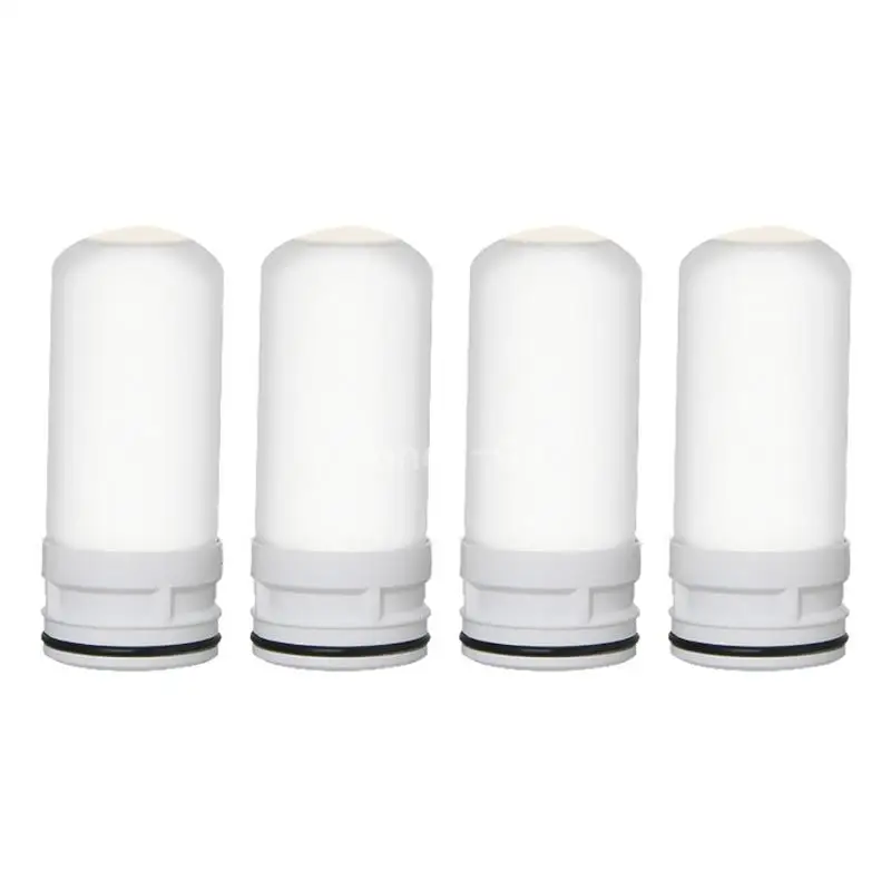 Q6PE 4 pcs Practical Filter Replacements Ceramic Activated Carbon Filter Convenient to Use Gift for Household Kitchen Home