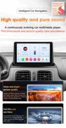6115 Octa Core Carplay Android 14 Auto Car radio for Renault Clio 2 2000-2012 Autoradio GPS 360 Camera multimedia 2din RDS Scre