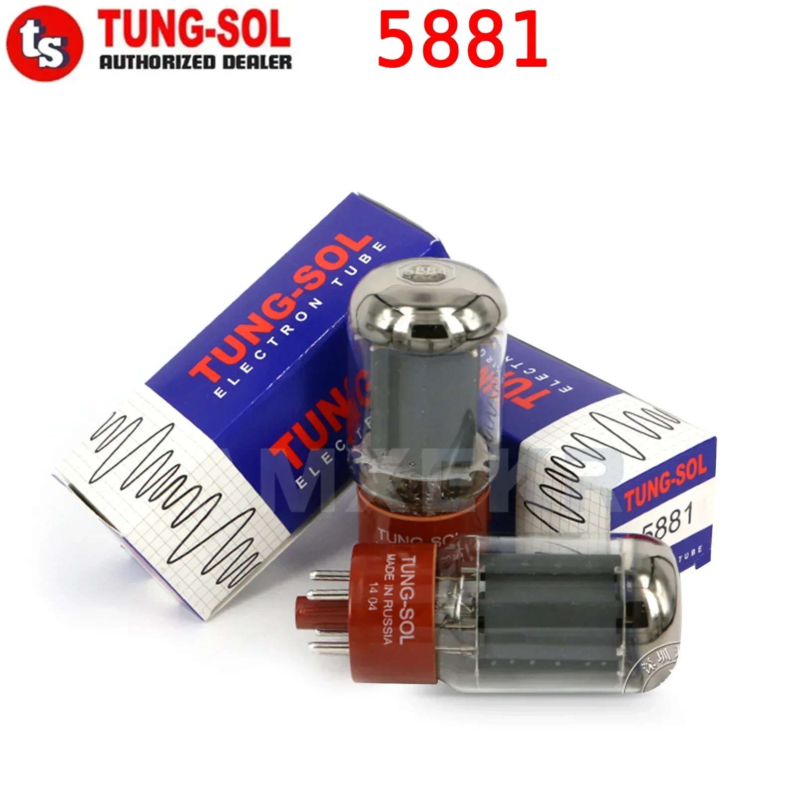 TUNG-SOL 5881 فراغ أنبوب الدقة مطابقة يستبدل EL34 5881A 6L6 6P3P 6L6GC KT66 أنبوب إلكتروني HIFI صمامات الصوت حقيقية