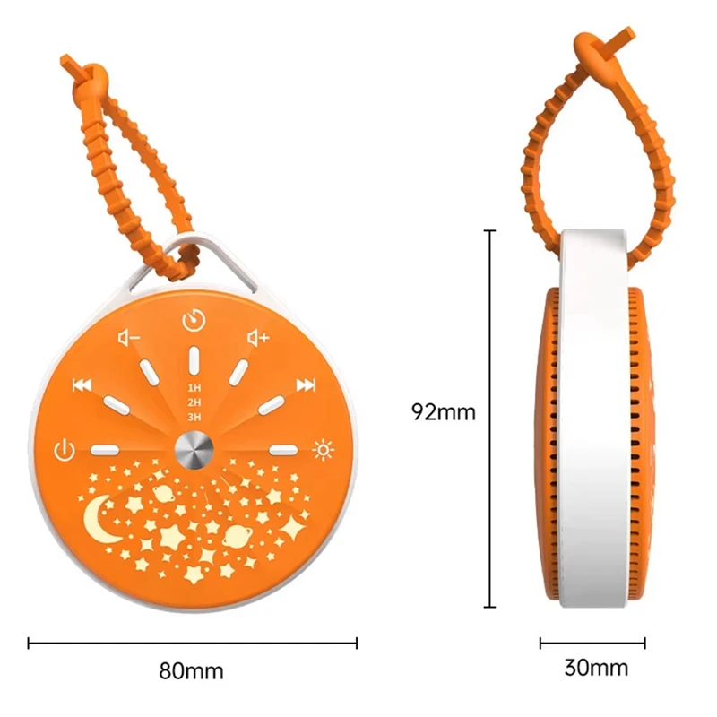 睡眠用ホワイトノイズプレーヤーマシン,USB,サウンドプレーヤー,常夜灯,タイマー,赤ちゃんの睡眠,k6