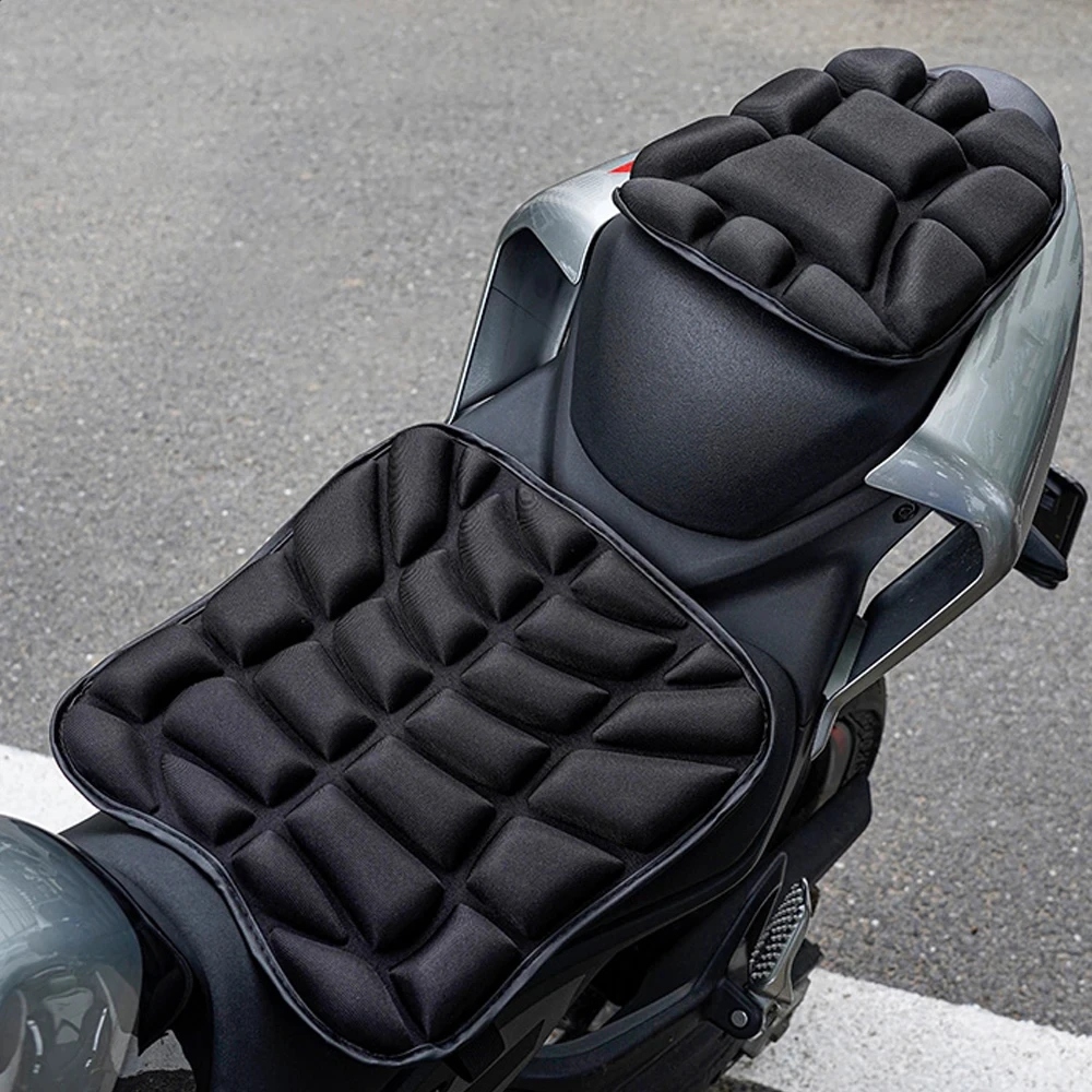 Мотоциклетная накладка на сиденье 3D Comfort Gel: дышащая универсальная амортизирующая подушка для мотоциклов Advanced Mountain