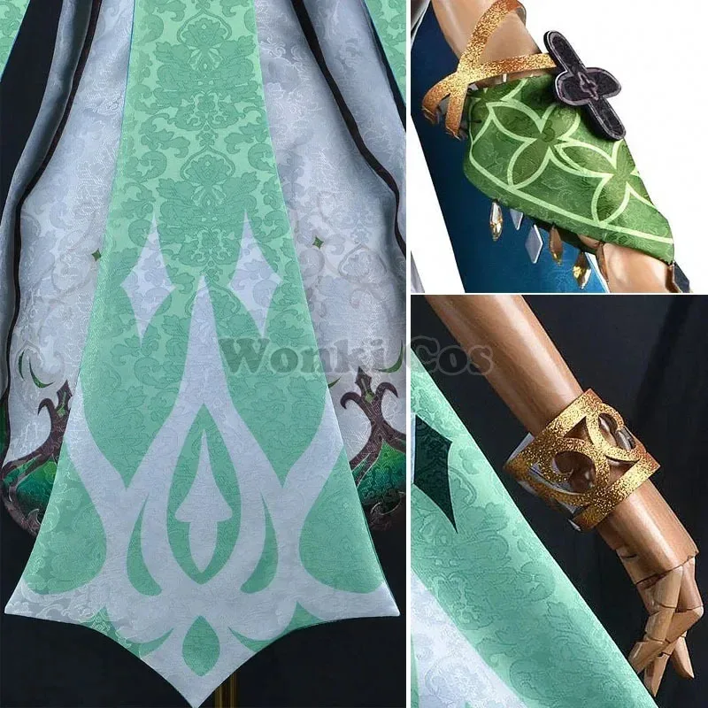 ناهيدا أزياء تنكرية شعر مستعار لطيف فتاة فستان تأثير سوميرو ناهيدا تأثيري مجموعة كاملة من الأزياء