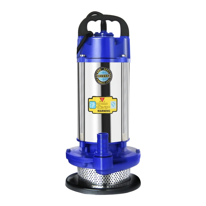 Stainless steel submersible pump 220v with float automatic agricultural irrigation pumping pump pumping machine high lift large