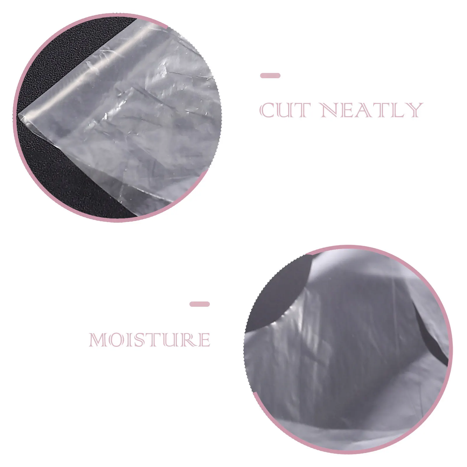 

200pcs Freshness Facial Patch Hydrotherapy Films Skin Care Disposable Mask Patch Disposable Face Mask Stickers White