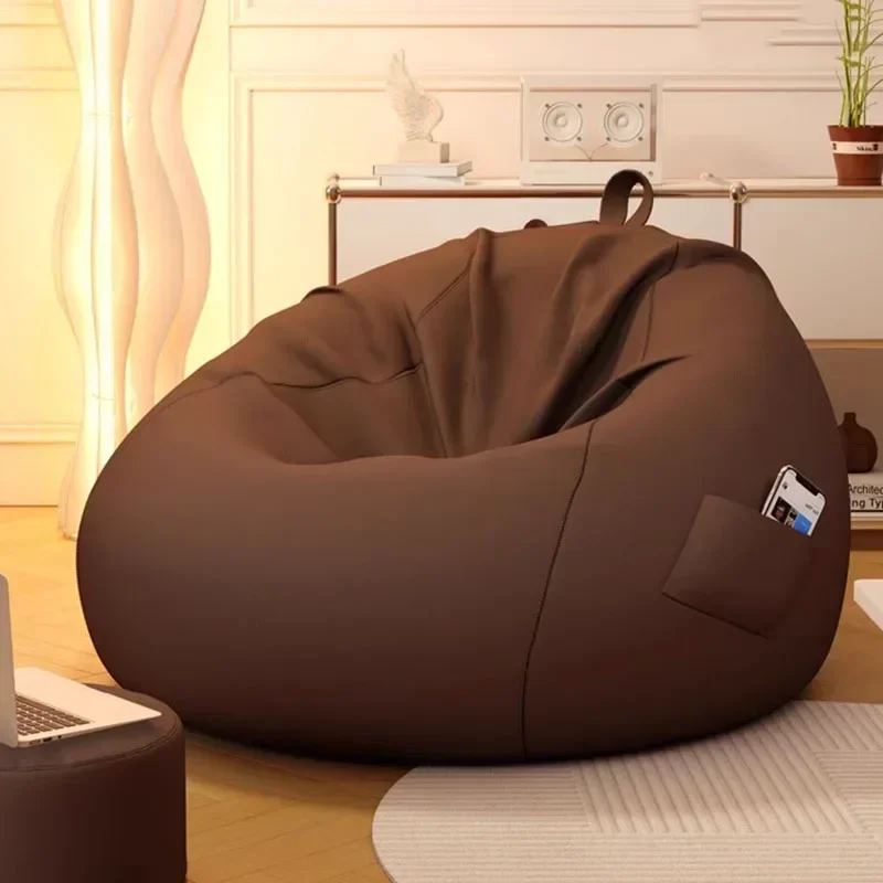 

Recliner Bedroom Bean Bag Sofas Living Room Camping Reading Single Bean Bag Sofas Portable