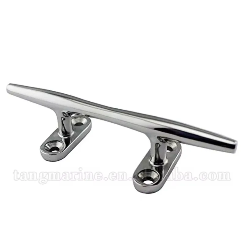 STLF 316 Stainless Steel Boat Dock Rope Cleat Base Bollard for Marine Boat Yacht view 2