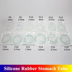 Stomach Tube with Centimeter Marks Silicone Rubber Feeding Tube for Human Dog Cat Animals Veterinary