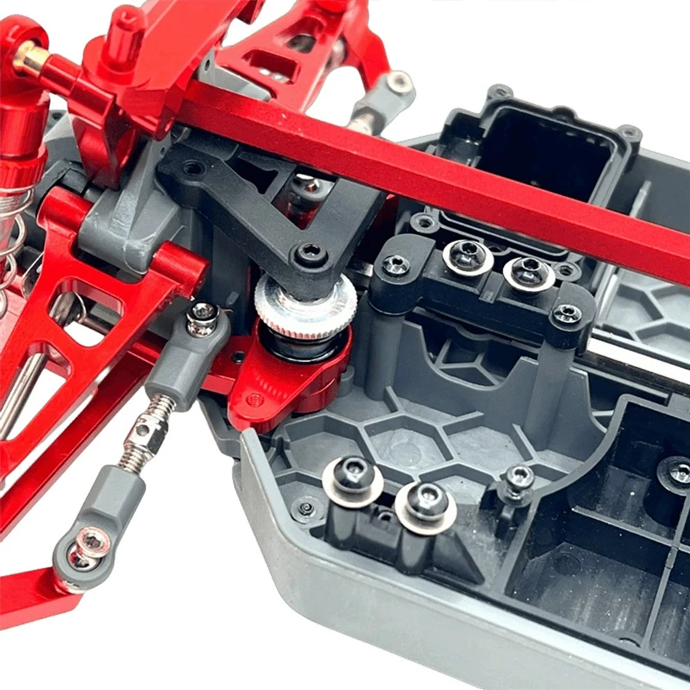 Composant de direction de voiture télécommandé de mise à niveau en métal adapté pour MJX 1/14 14207 14208