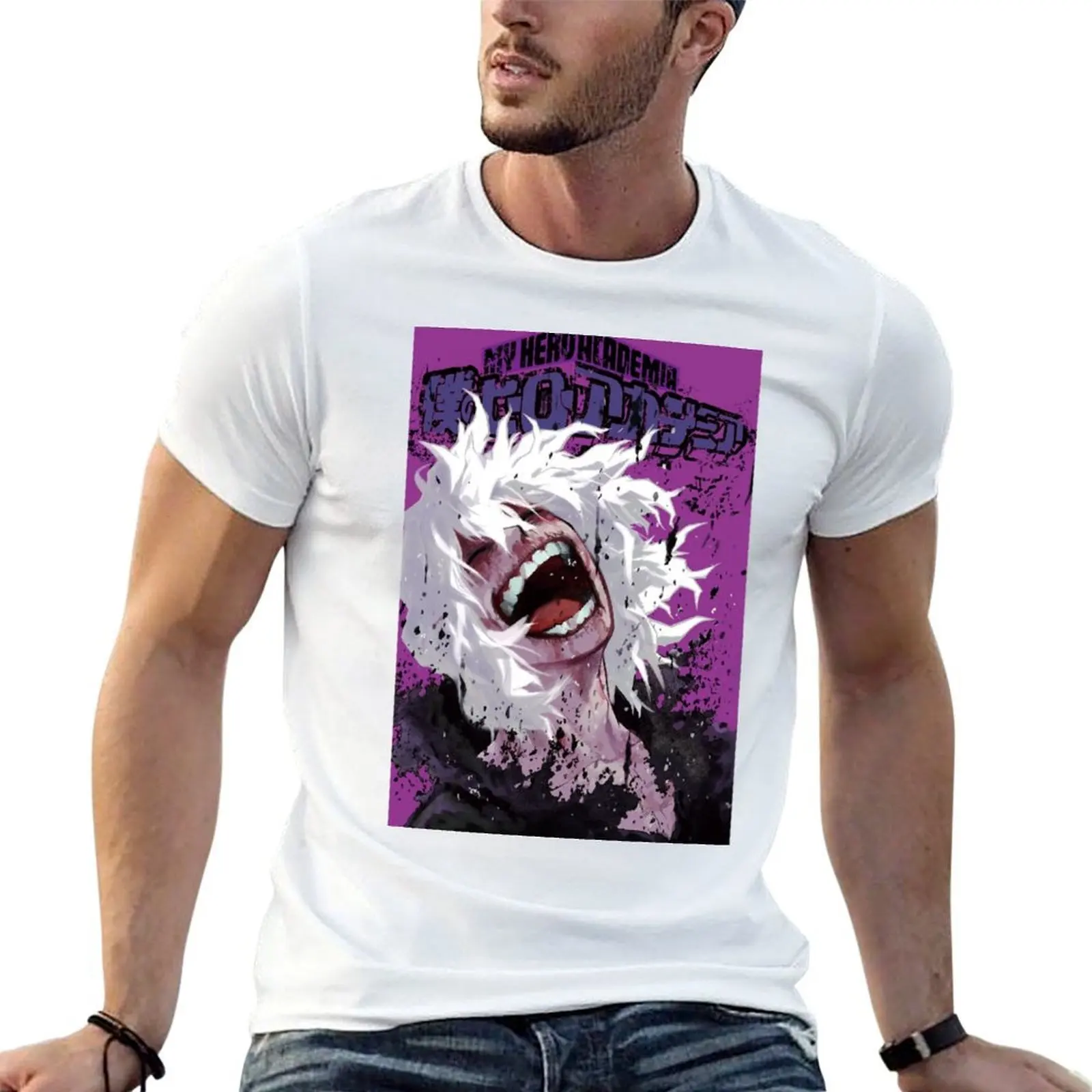 Shigaraki Tomura T-Shirt anime clothes anime t shirts t shirts men