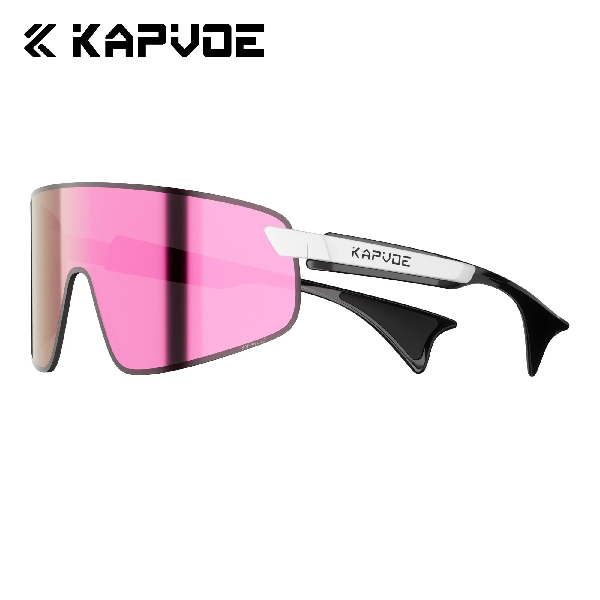 KAPVOE Professionelle Trail-Running-Sonnenbrille Sportliche Ultraleichte Trail-Running-Brille für Männer und Frauen Outdoor-Radfahren Wandern Marathon – Detail 3