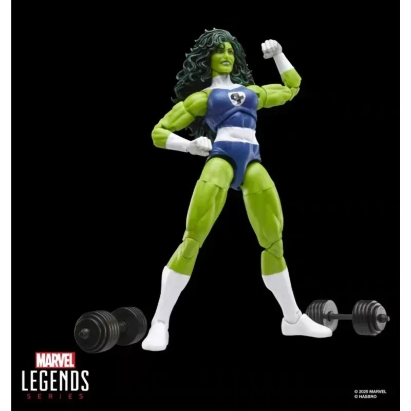 Nuevo Original Hasbro Marvel Legends G0630 cuatro fantásticos She Hulk figura de acción modelo colección Hobby muñeca juguetes niños