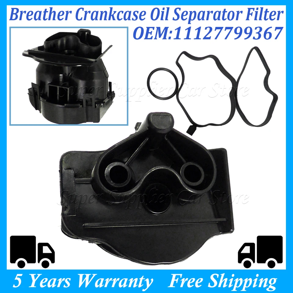 Séparateur Huile 11127794597 Séparateur D'huile Bisenya Pour BMW 1/3/5/X3 - Compatible 11127794597 11127799367 - M47N Moteur Diesel Ventilation Moteur